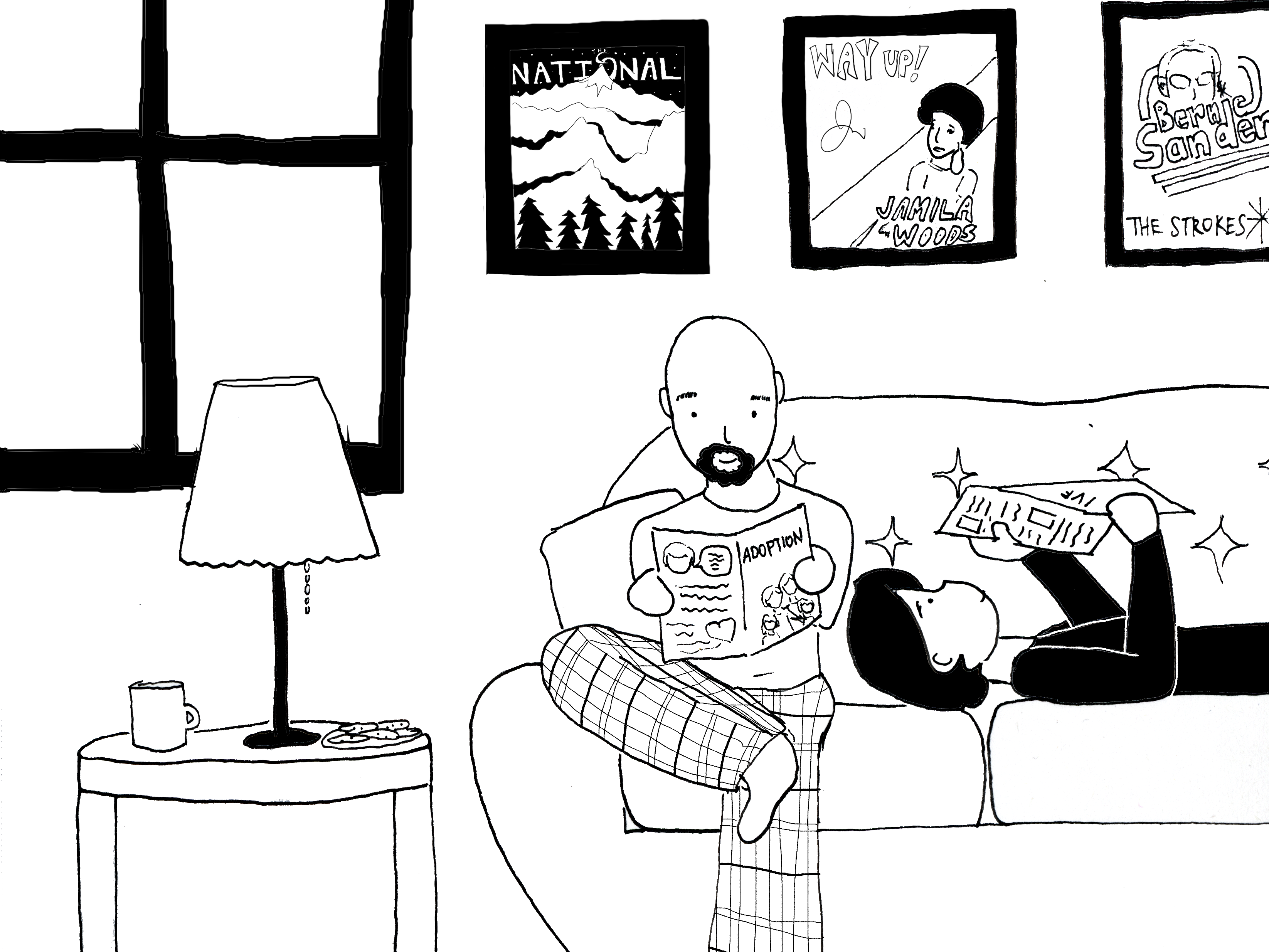 A comic on infertility and baldness